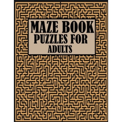 Maze Book Puzzles For Adults: 100 Butterflies shaped mazes for adults. A maze book with medium level... Paperback, Independently Published, English, 9798746739087