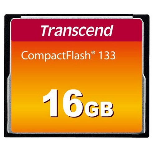 트랜센드 CF 16GB 133X 메모리카드 133배속 CF카드 CF메모리카드, 1개