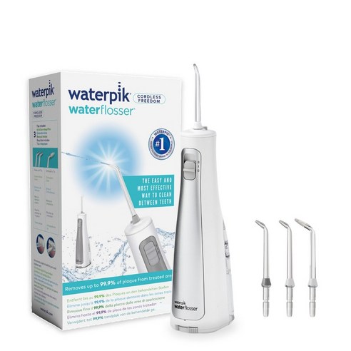 Waterpik 워터 픽 무선 프리덤 WF-03 148ml 구강 세정기 제트 워셔 워터 플로스