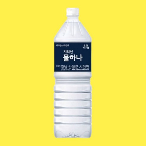 지리산 물하나 생수 2L 12페트, 48개