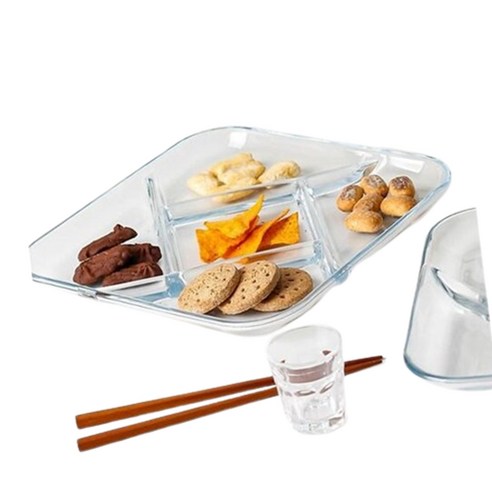 [잇팅나우ㅣ인기상품] 현대적인 식탁 혁신: 플레이팅 네모 식판접시의 매력 [EatingNOWㅣ추천상품]