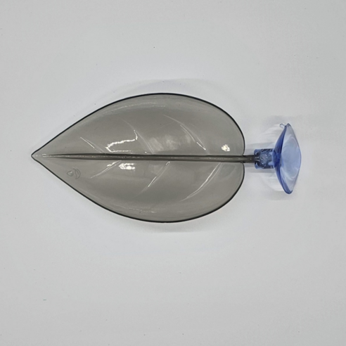크레스티드 게코 도마뱀 백업 인조 나뭇잎 짧은타입, 1개, 블랙