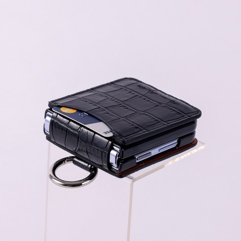 천연 소가죽의 아름다움과 실용성을 겸비한 POLARIS 카드 지갑 케이스