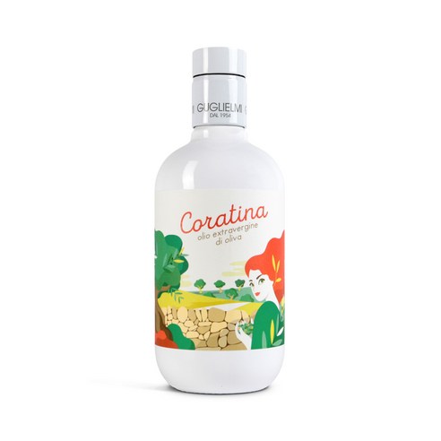 굴리엘미 모노컬티바 코라티나 엑스트라버진 올리브오일 500ml, 1개