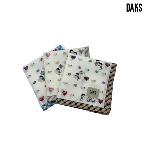 DARK 닥스 남녀공용 면 손수건