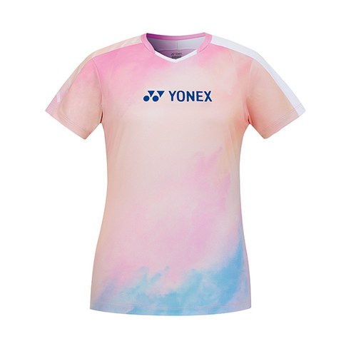 요넥스 221TS012F 여성 배드민턴 반팔 티셔츠 핑크