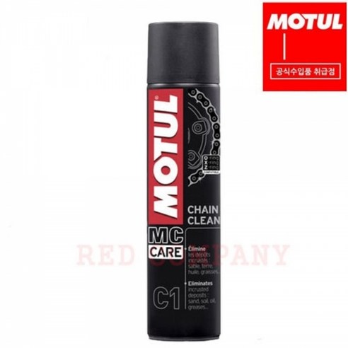 MOTUL 모튤 체인클린 C1(400ml)/바이크/자전거/체인클리너/곰스피드, 1개