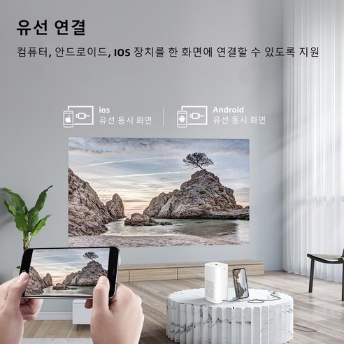 가정에서 영화관 즐기기: BiiYou 빔프로젝터로 몰입감 넘치는 경험