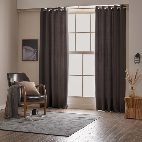 아일렛형 하비드 암막커튼 긴창 리뷰