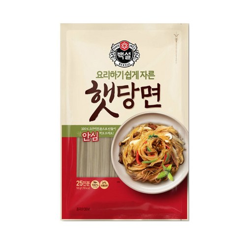 (상온)백설 햇당면500g, 500g, 1개