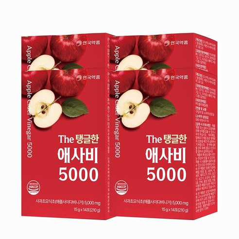 The 탱글한 애사비 5000, 4박스, 210g