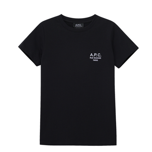 [아페쎄] COEZC F26842 LZZ BLACK 여성 반팔티 A.P.C