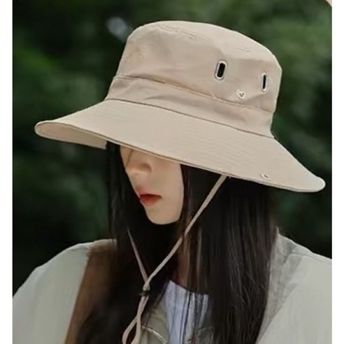 야외 활동을 위한 필수품: 허니그린 자외선 차단 아웃도어 등산모자 세트