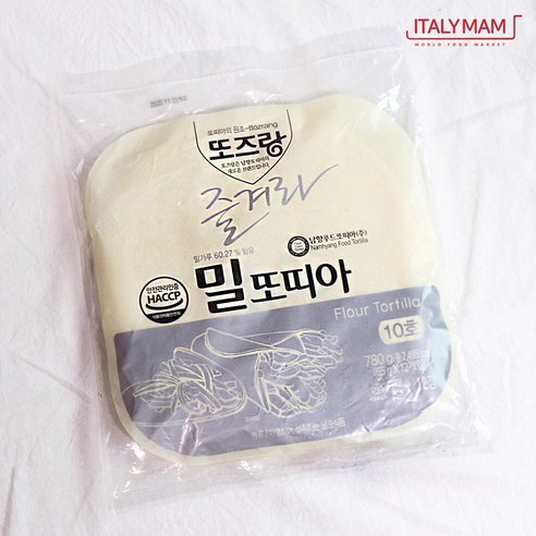 남향 또띠아 밀또띠아 10인치, 780g, 1개