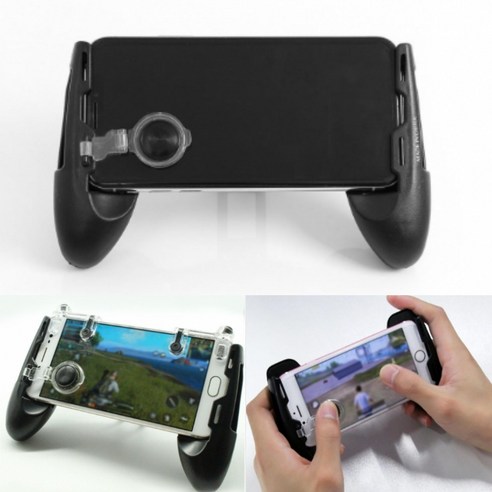 라이프랩 스마트폰게임패드 핸드폰게임패드 핸드폰조이스틱 모바일게임패드 게임컨트롤러 휴대폰게임패드, 1개