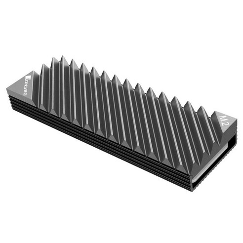 M.2 2280 SSD 방열판 방열판 NVME M.2 SSD SSD 방열판용 고성능 SSD 쿨러 방열판, 회색, 74x25x10mm, 알루미늄 합금