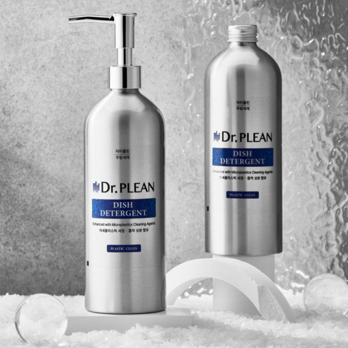 닥터플린 천연주방세제 500ml EM세제 과일세척 미세플라스틱 세정 제거