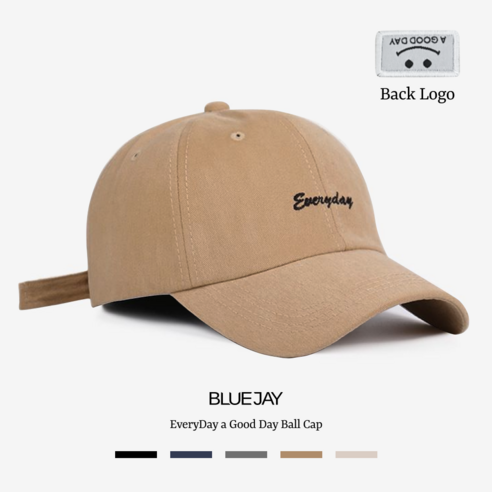 블루제이 남녀공용 EVERYDAY A GOOD DAY 볼캡