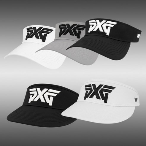PXG 모자 프로라이트 썬캡 스포츠 바이저 골프모자 남녀공용, 1 - 스포츠 바이저, BLACK
