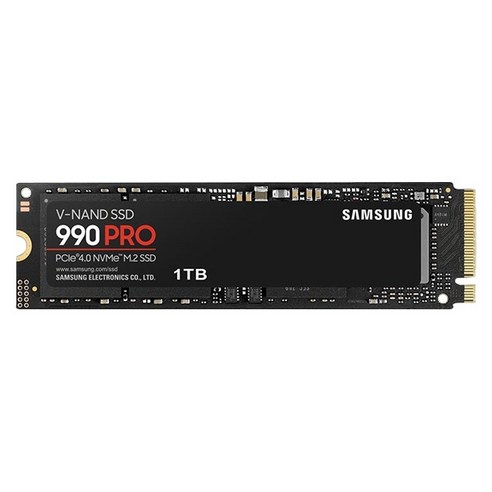 990v1 추천상품 [삼성전자] 공식인증 990 PRO series 1TB M.2 NVMe MZ-V9P1T0BW