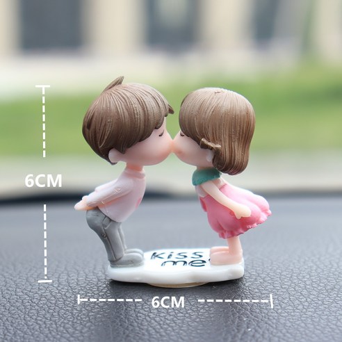 DFMEI 차량용 인테리어 자동차 세팅이 귀엽다, DFMEI 커플에게 입을 맞추기