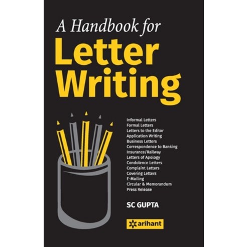(영문도서) A Handbook for Letter Writing Paperback, Arihant Publication India L..., English, 9789350947302