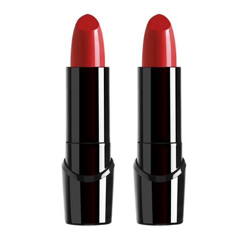 웻앤와일드 실크 피니쉬 립 컬러 3.6g, Raging Red, 2개