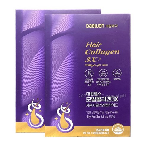 대원헬스 모발콜라겐 3X 28포