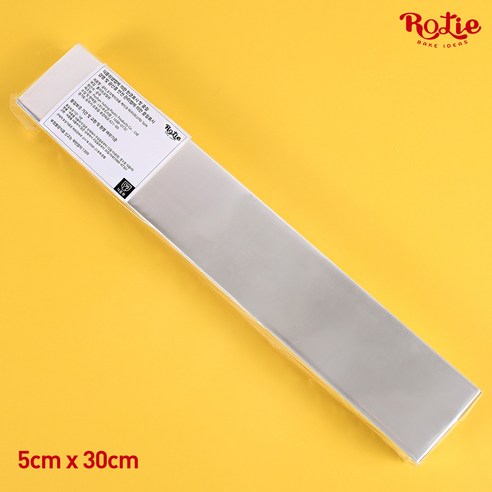 로티 조각케이크용 케이크 띠지 5cmX30cm 1000장, 2개