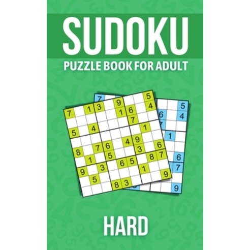 (영문도서) Sudoku puzzle book for adults hard: Puzzles Book to Shape your brain/ Challenging puzzles Paperback, M&A Kpp, English, 9781915105073