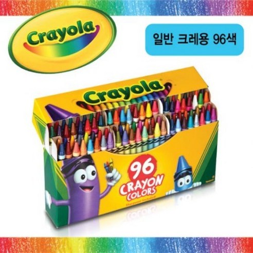 536436 크레욜라일반크레용96색, 1개
