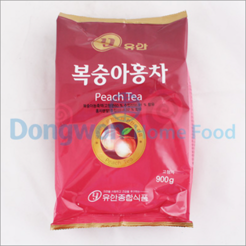 유안 자판기용 복숭아홍차 900g (W43FDE5)