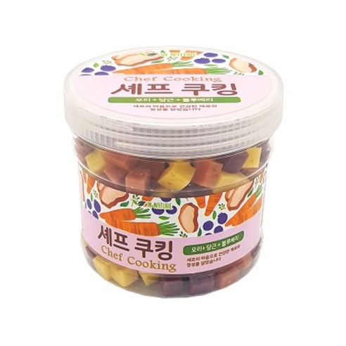 BB 인네이쳐 통간식 오리+당근+블루베리 400g, 2개묶음