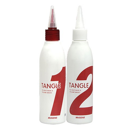 웰코스 뮤겐스 탱글 펌 1제 2제 각 170ml 5개, 1개