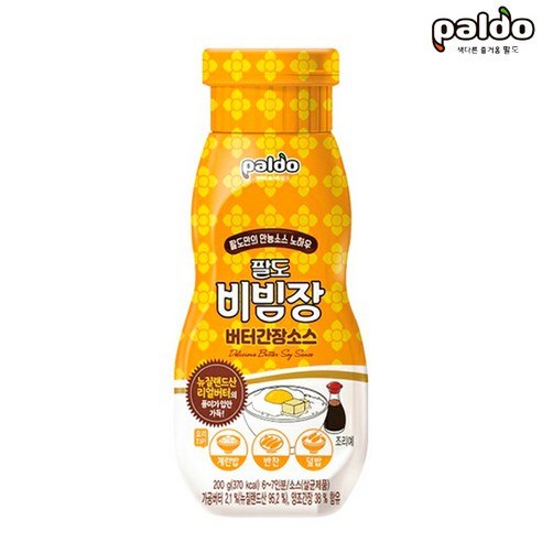 마트인코리아_MIK 팔도 비빔장 버터 간장소스 200g, 1개