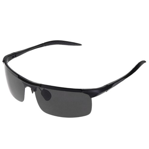 옥외 선글라스 보호 고글을 운전하는 편광 된 안경 낚시 자전거, 검은 색