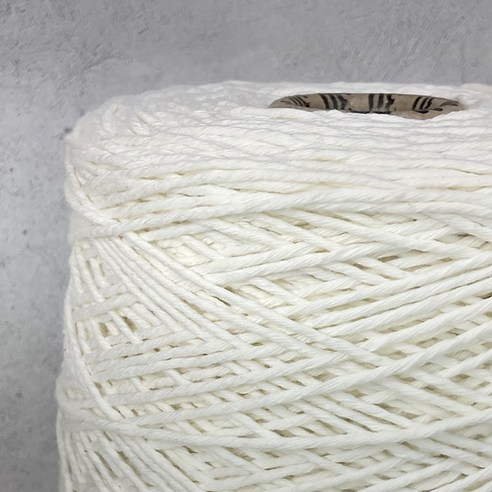 포근한 손길로 완성하는 꿈결 같은 작품, 메가 코튼 100% 아이보리 콘사