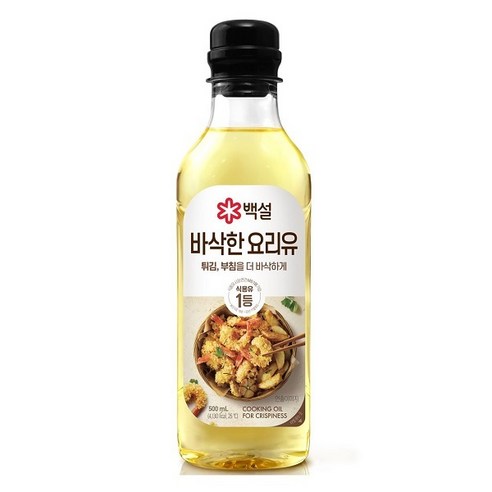 CJ 바삭한 요리유 500ML, 1개