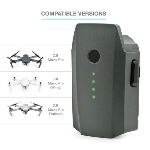 DJI 매빅 프로 배터리 스마트 비행 드론용 특수 설계 3830mAh 11.4V, 한개옵션0, 1개 
RC완구/부품