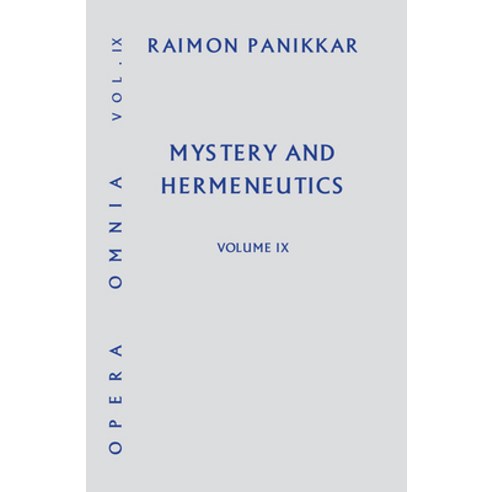 Mystery and Hermeneutics: Myth Symbol and Ritual Paperback, Orbis Books, English, 9781626983755