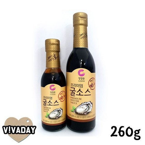 맛있는 MY 청정원 프리미엄굴소스 260g, 1개