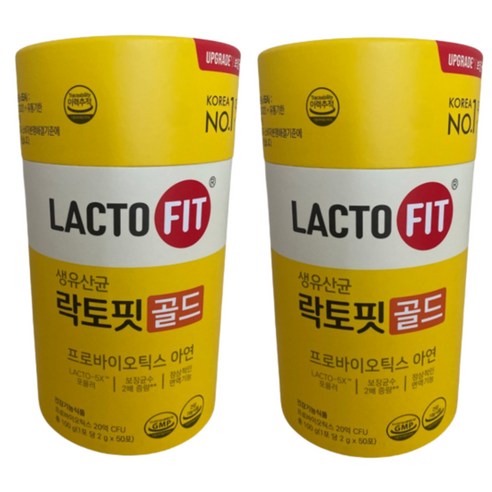 종근당건강 락토핏 생유산균 골드, 100g, 1개