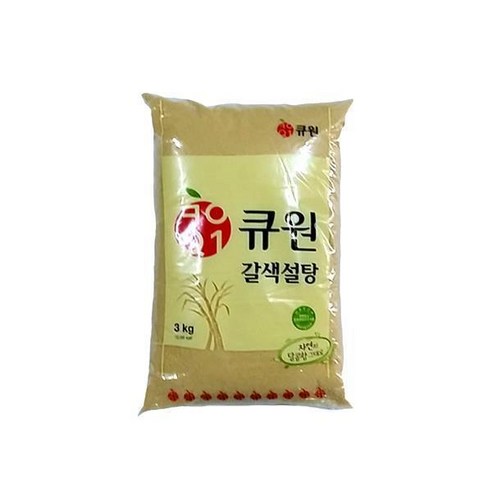 삼양사 큐원 설탕 중백 3 KG (W7580B8), 3개, 3kg 큐원백설탕