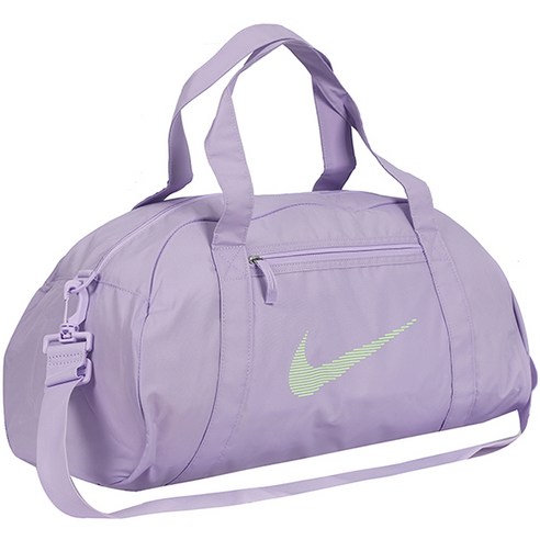 나이키 GYM CLUB TRAINING BAG 헬스 운동 여행 더플백 짐백, Lilac Bloom+Vapor Green