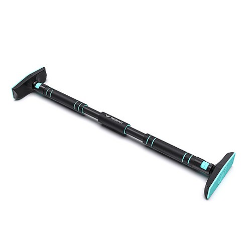 CAICHEN 가정용 다목적 문틀철봉, 중간 수평 바(설치95-120cm，승중800근) 반지