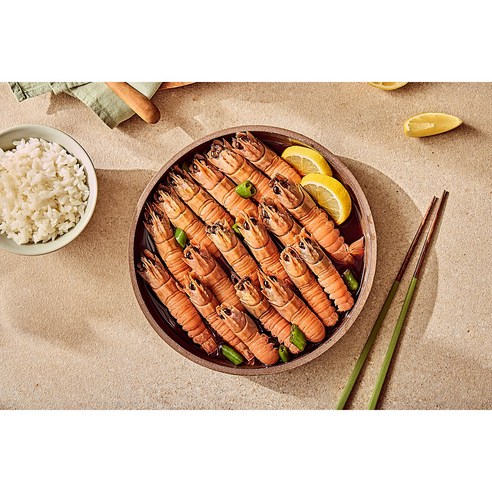 명동게장의 신선한 딱새우로 만든 맛있고 건강한 딱새우장