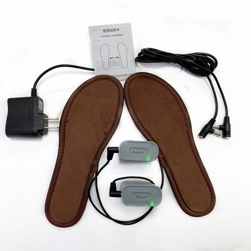 ANKRIC 메모리폼깔창 발열 깔창 워킹가열 스마트 발열 추동 보온 USB 충전 깔창 남녀