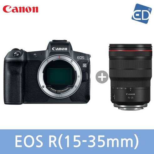 [캐논 정품] EOS R/ 미러리스카메라/ED, 12 캐논 EOS R+RF 15-35mm USM