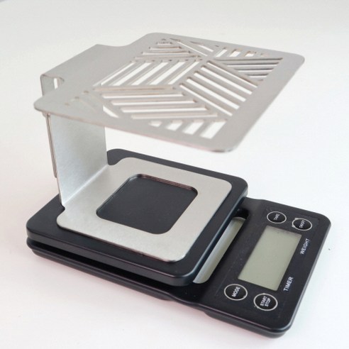 에스프레소를 위한 필수 액세서리: 원두걸스 커피저울 거치대