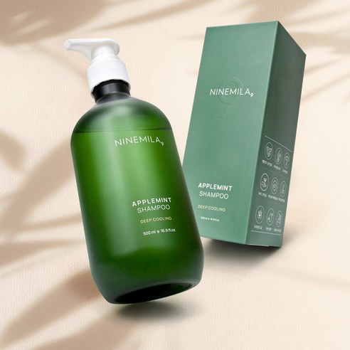 약산성 두피 박하 지루성두피염 데미지케어 쿨 쿨링 샴푸 500ml, 1개